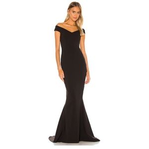 Nookie x REVOLVE Allure Gown in Black Size M